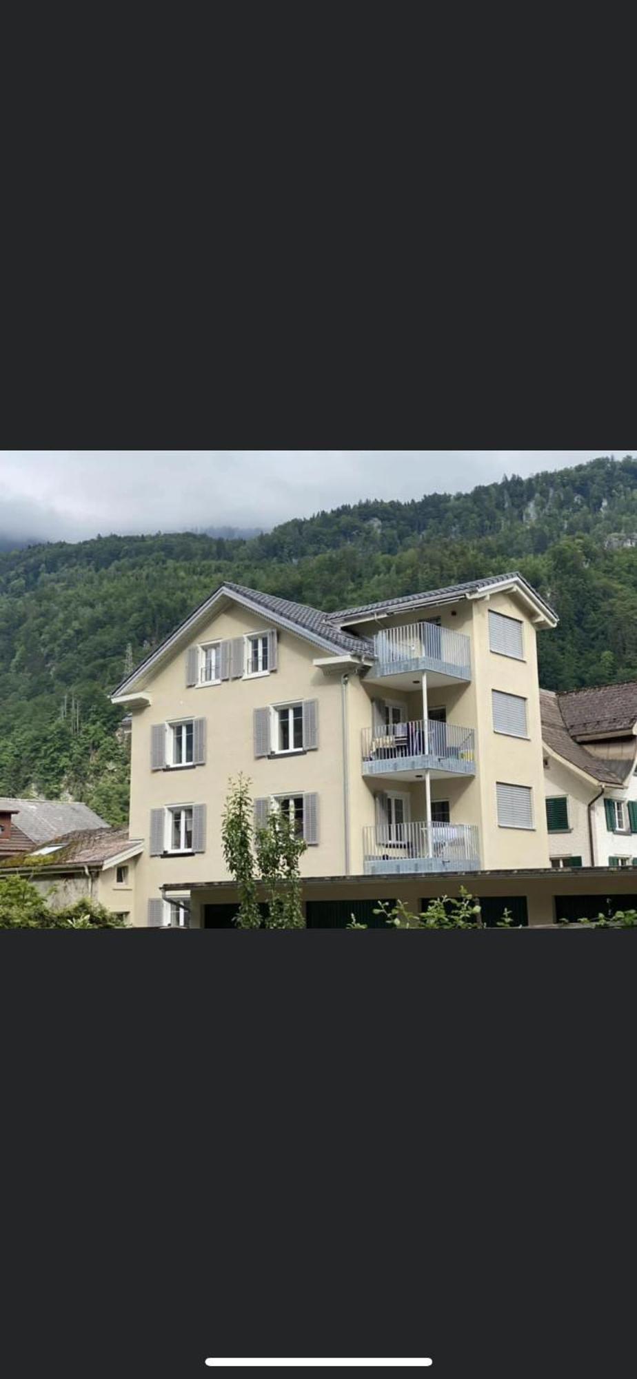Wohnung Am Postweg Netstal Exteriér fotografie
